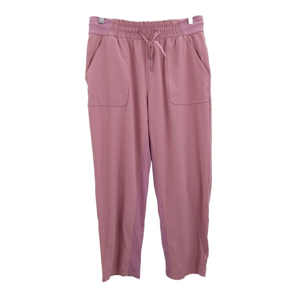 Lululemon Beyond the Studio Crop Women Size 10 Pink/purple Pants Casual